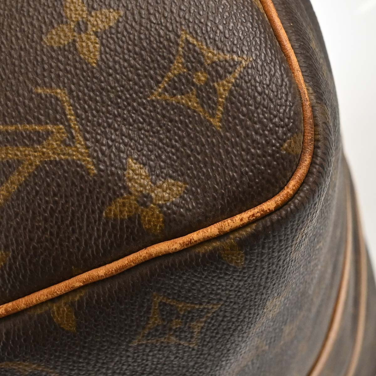 Louis Vuitton Keepall Monogram Canvas, Brown, Canvas, Travel Bag