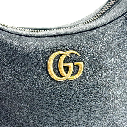 Gucci Aphrodite Leather, Black, Leather, Shoulder Bag