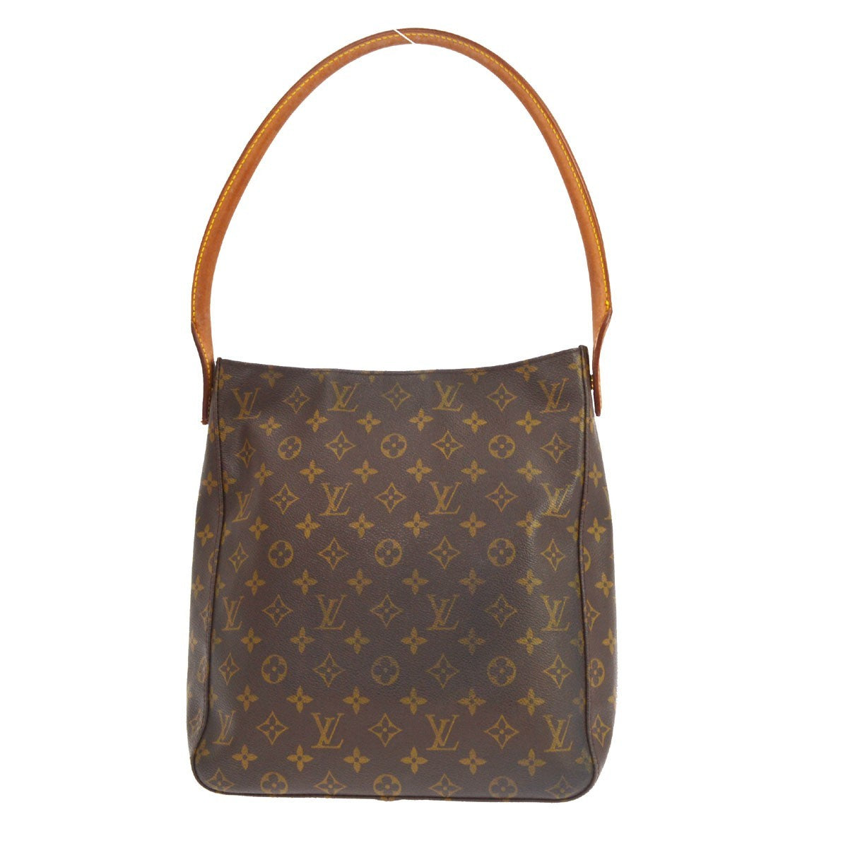 Louis Vuitton Looping Monogram Canvas, Brown, Canvas, Handbag