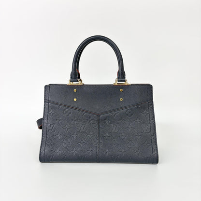 Louis Vuitton Sully Tote Monogram Empreinte Leather, Red, Leather, Handbag