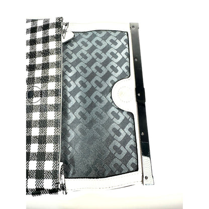 Diane Von Furstenberg Gingham Clutch