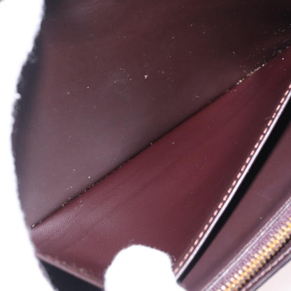 Louis Vuitton Sarah Wallet NM Monogram Vernis, Burgundy, Patent Leather, Wallet