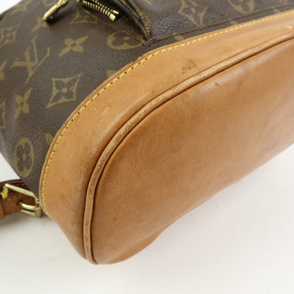 Louis Vuitton Montsouris Monogram Canvas, Brown, Canvas, Backpack
