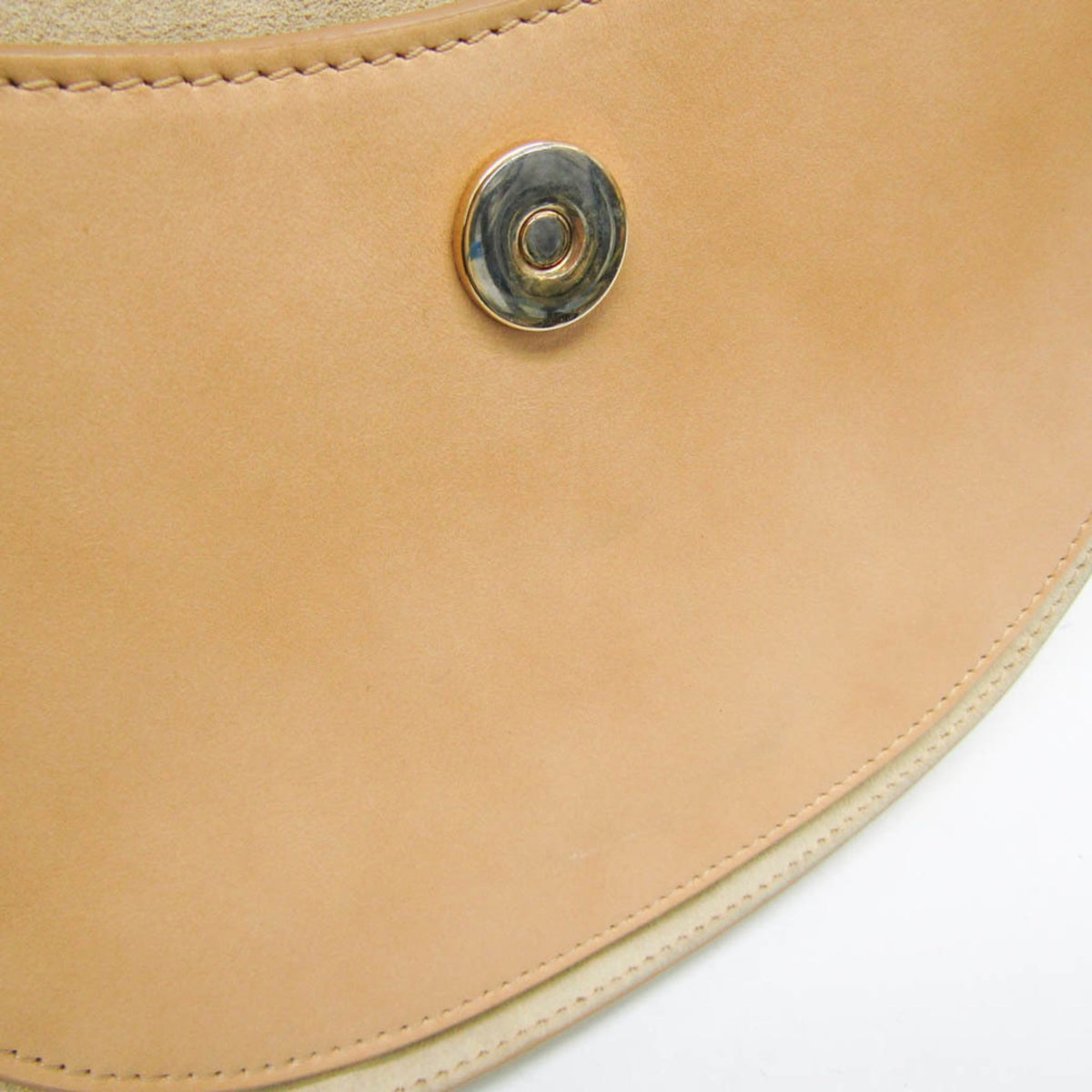 Chloe Tess Suede with Leather, Beige, Leather, Handbag
