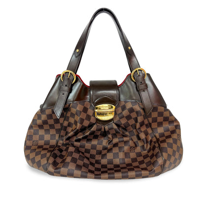 Louis Vuitton Trevi Handbag Damier, BROWN, CANVAS, Handbag