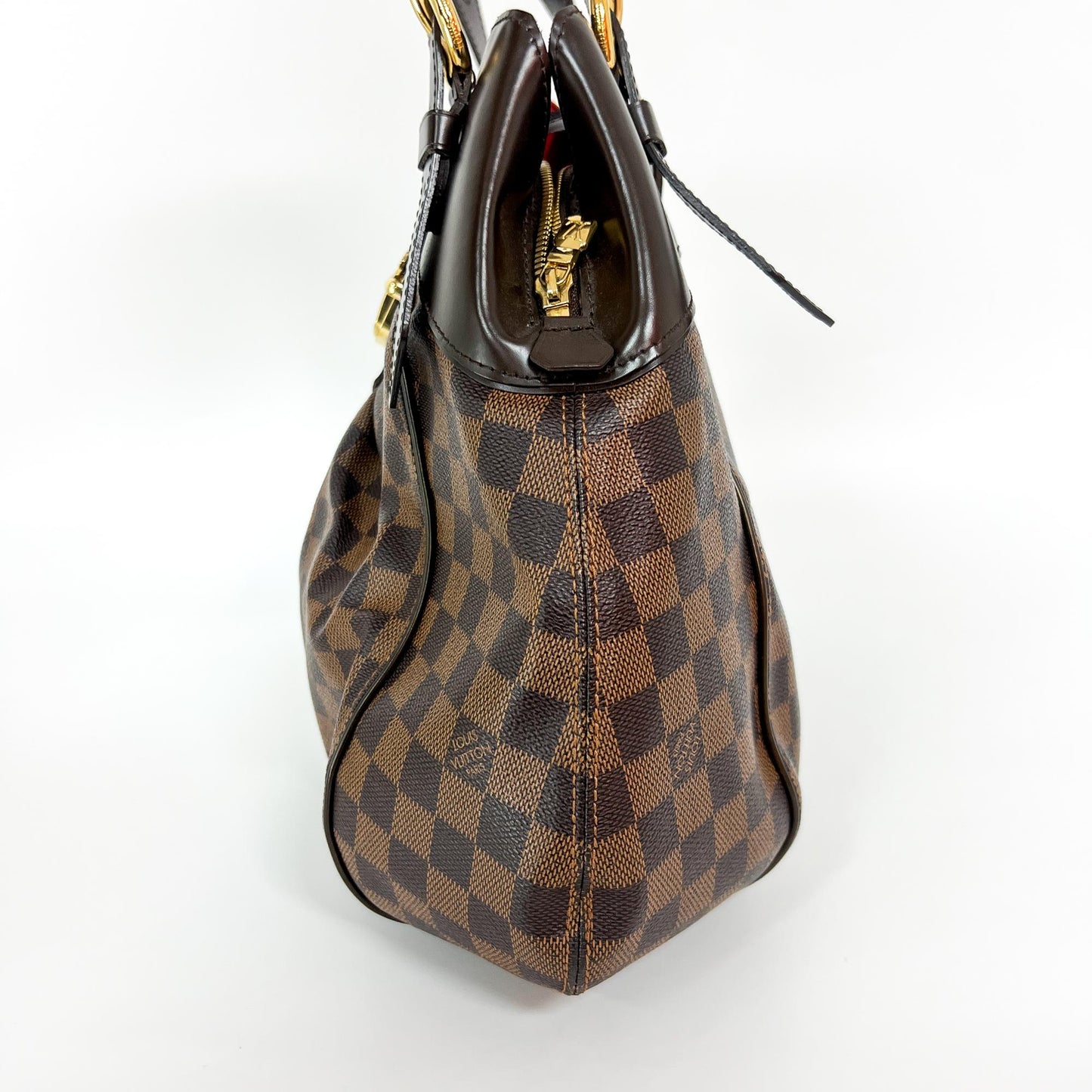 Louis Vuitton Trevi Handbag Damier, BROWN, CANVAS, Handbag