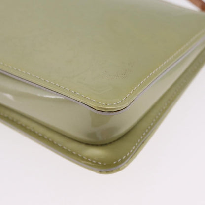 Louis Vuitton Lexington Pochette Monogram Vernis, Beige, Patent Leather, Clutch