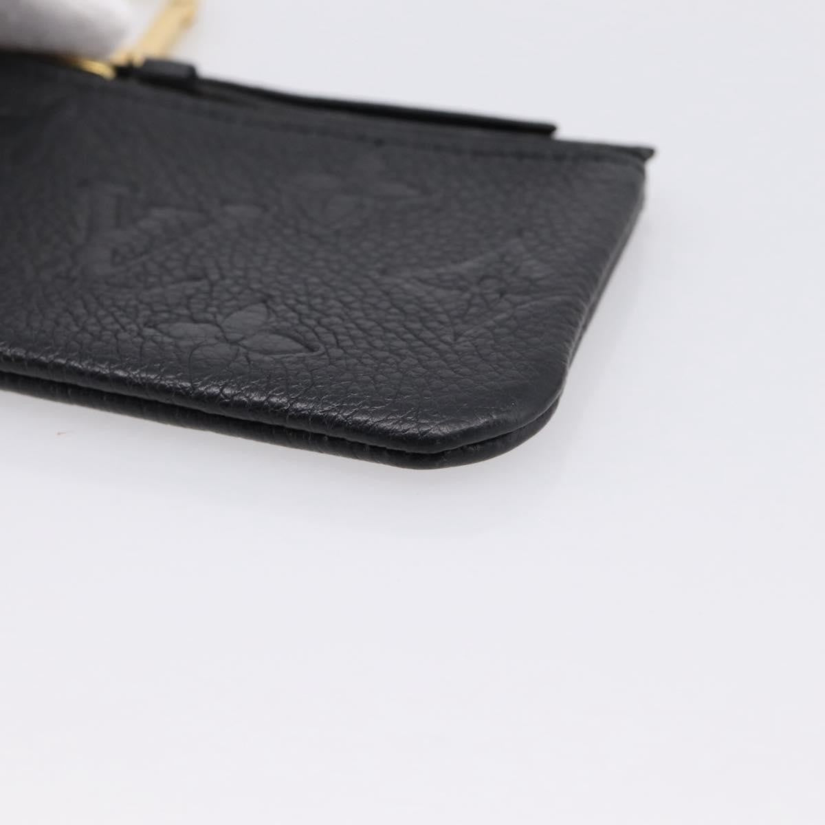 Louis Vuitton Key Monogram Empreinte Leather, Black, Leather, Clutch