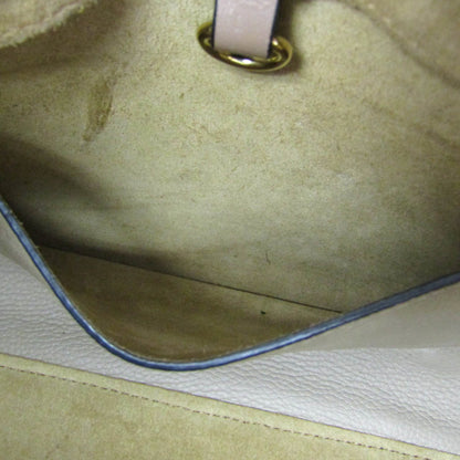 Loewe Hammock Nugget Leather, Beige, Leather, Handbag