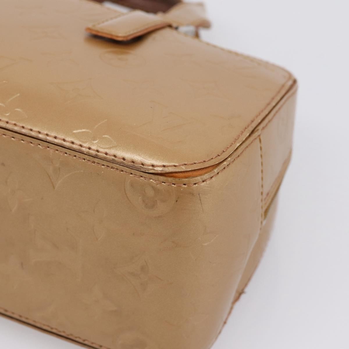 Louis Vuitton Mat Shelton Monogram Vernis, Brown, Patent Leather, Handbag