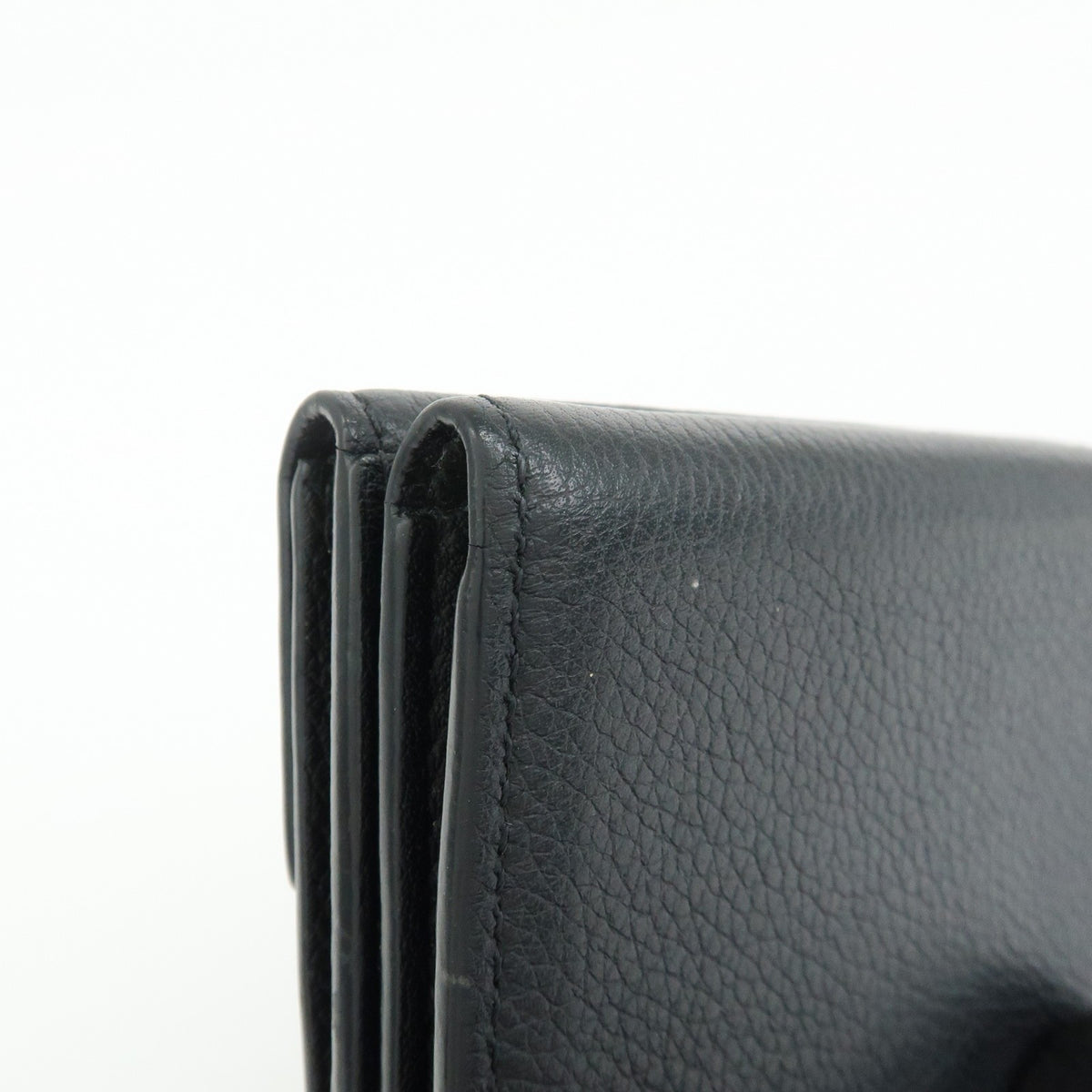 Louis Vuitton Lockmini Leather, Black, Leather, Wallet