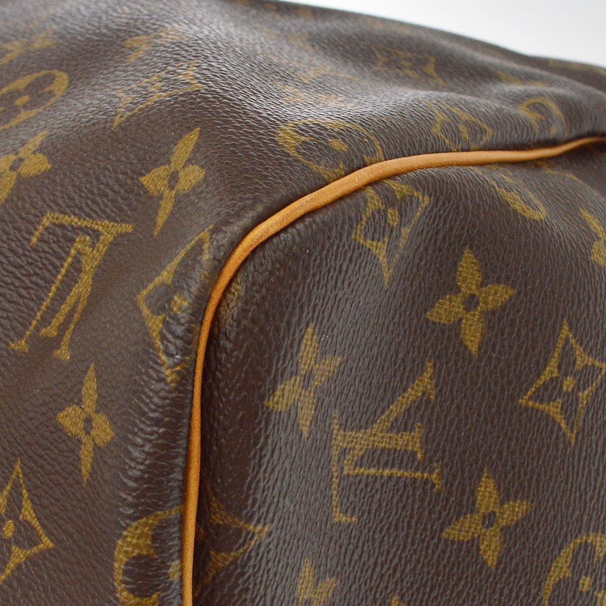 Louis Vuitton Keepall Monogram Canvas, Brown, Canvas, Travel Bag