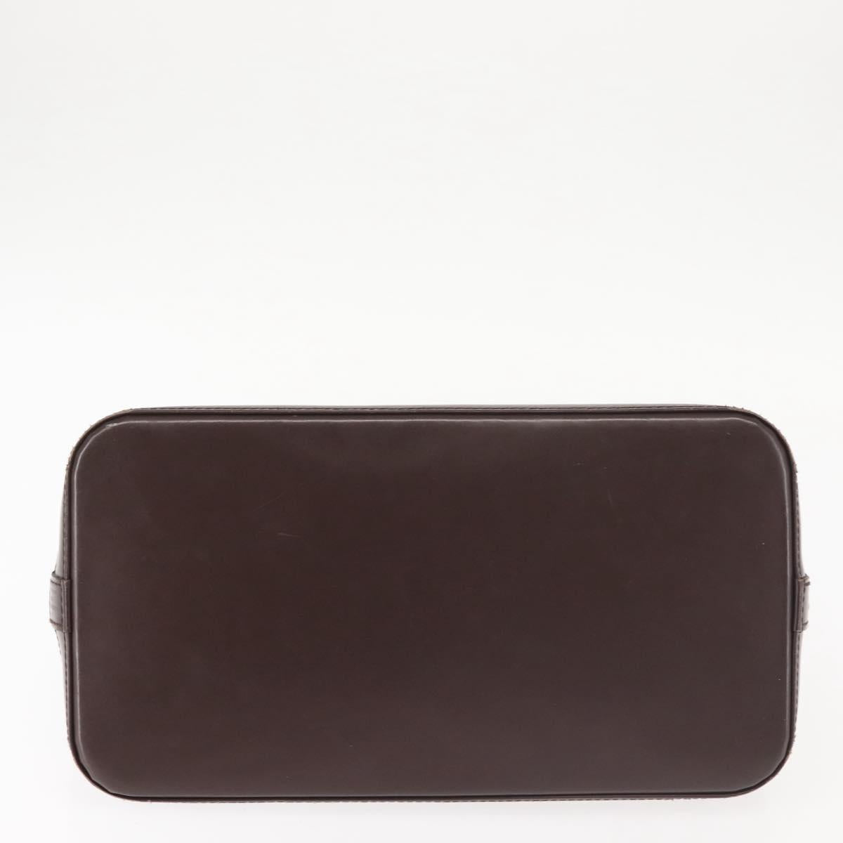 Louis Vuitton Alma Handbag Damier, BROWN, CANVAS, Handbag