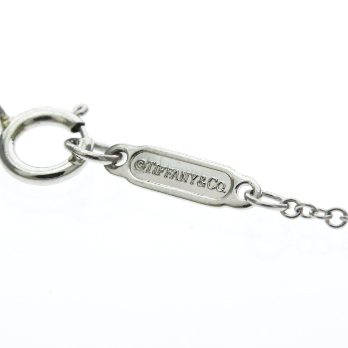 Tiffany & Co. Paper Flowers Pendant Platinum with Pave Diamonds, Silver, Platinum, Necklace