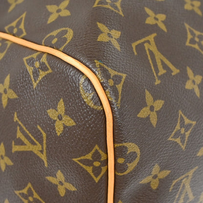 Louis Vuitton Keepall Monogram Canvas, Brown, Canvas, Travel Bag