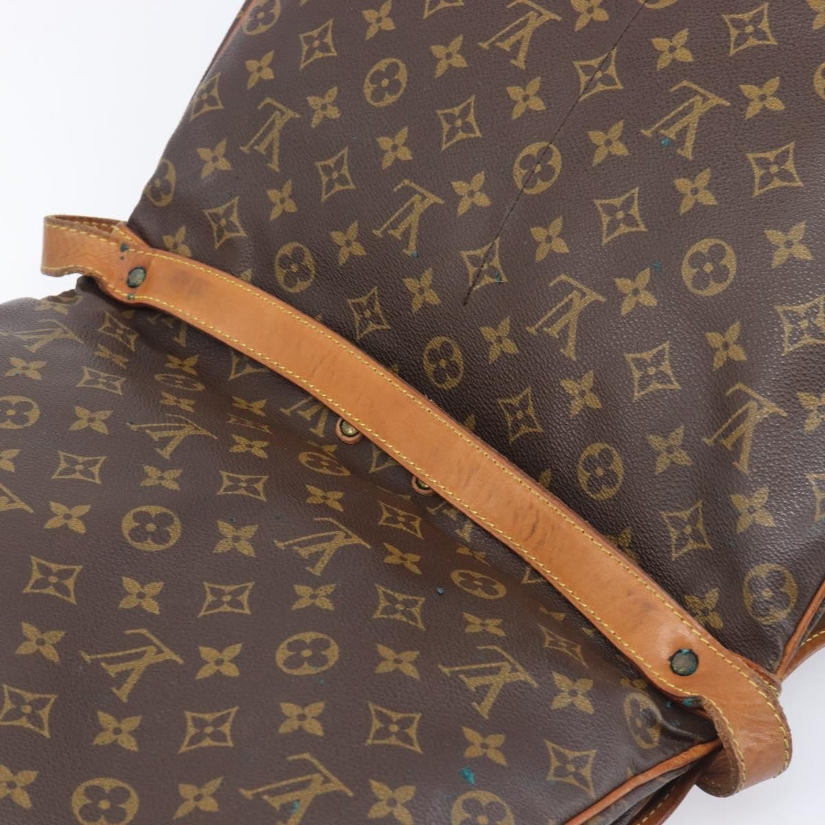 Louis Vuitton Saumur Monogram Canvas, Brown, Canvas, Shoulder Bag