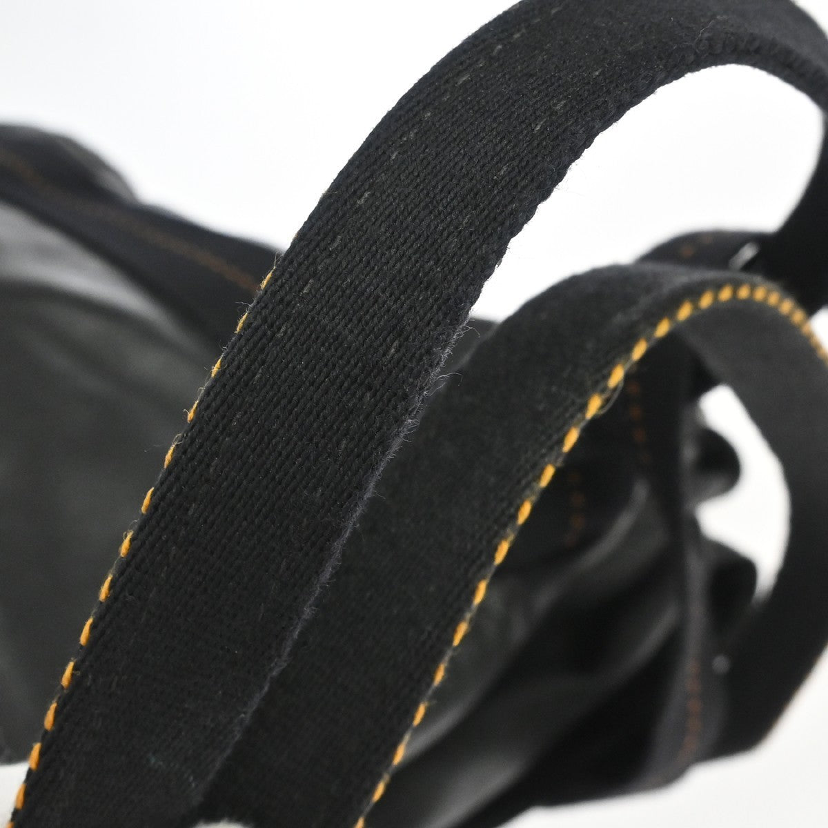 Hermes Caravan Leather, Black, Leather, Tote Bag