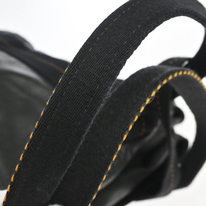 Hermes Caravan Leather, Black, Leather, Tote Bag
