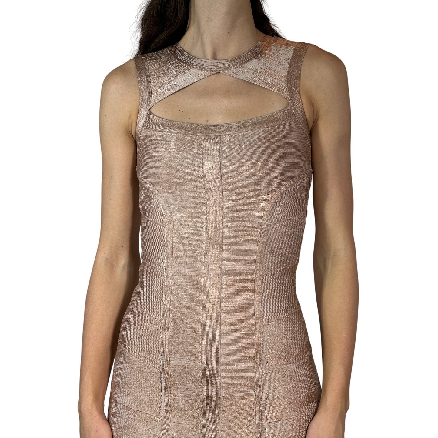 CORIZZI Cutout Bandage Dress Stretch