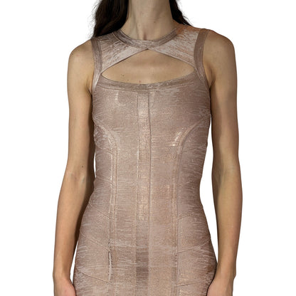 CORIZZI Cutout Bandage Dress Stretch