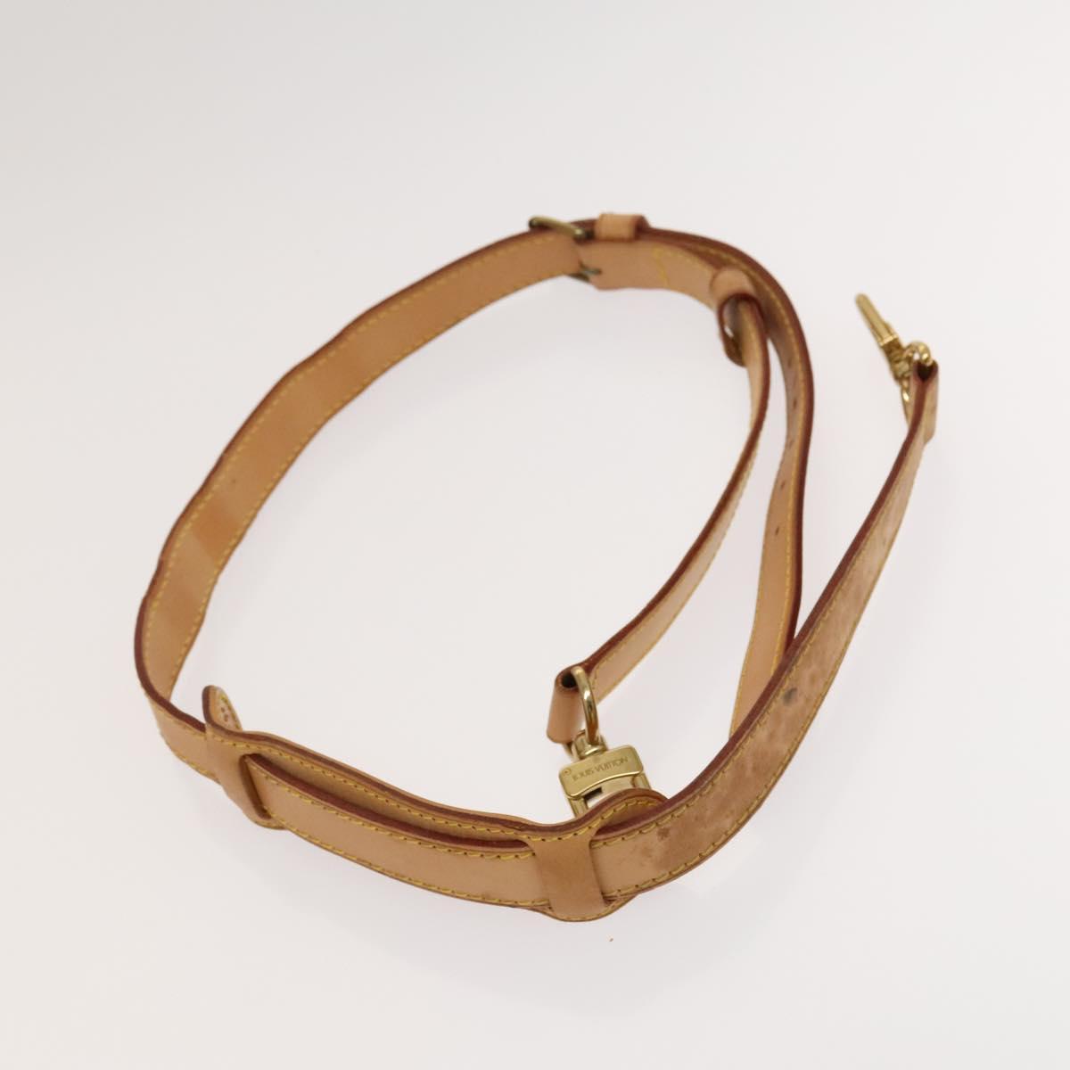 Louis Vuitton Keepall Bandouliere Bag Monogram Canvas, BROWN, LEATHER, Travel bag