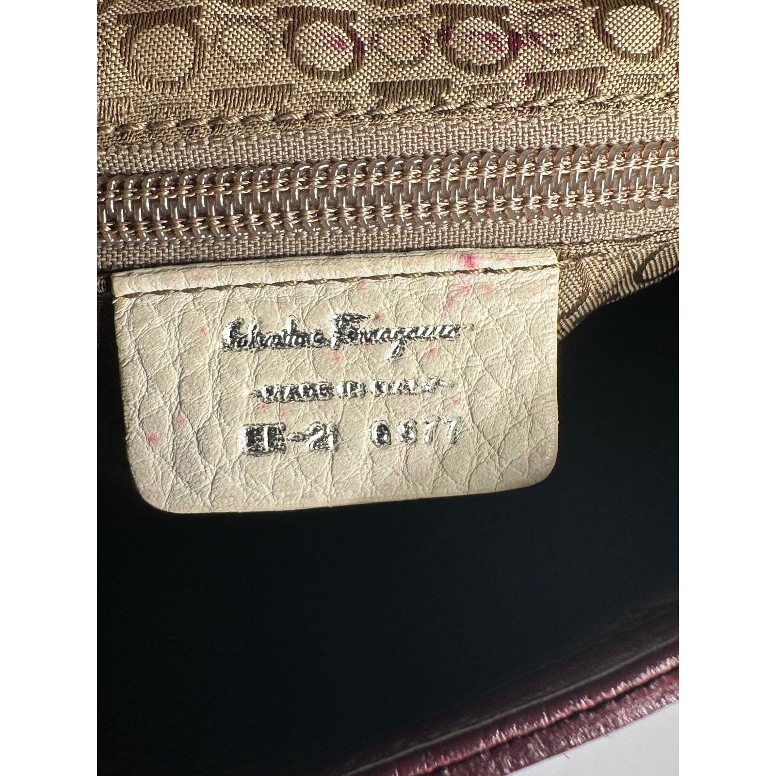 Salvatore Ferragamo Gancini Shoulder Bag