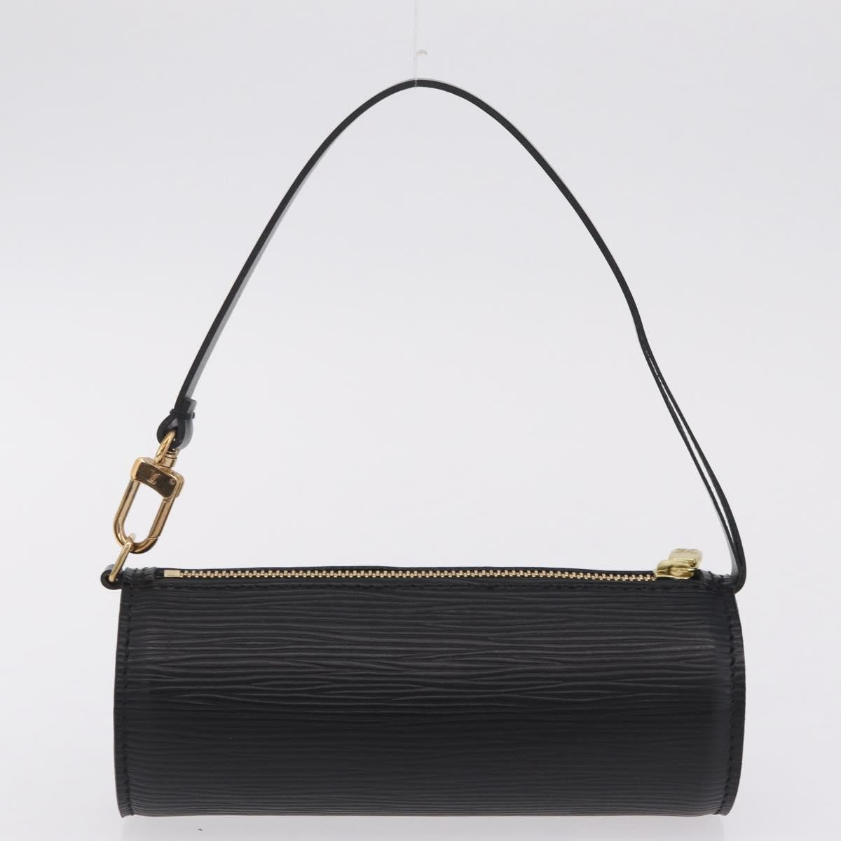 Louis Vuitton Soufflot Epi Leather, Black, Leather, Tote Bag