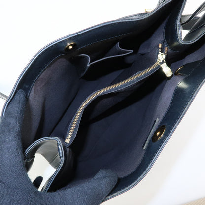 Louis Vuitton Mandara Epi Leather, Black, Leather, Shoulder Bag