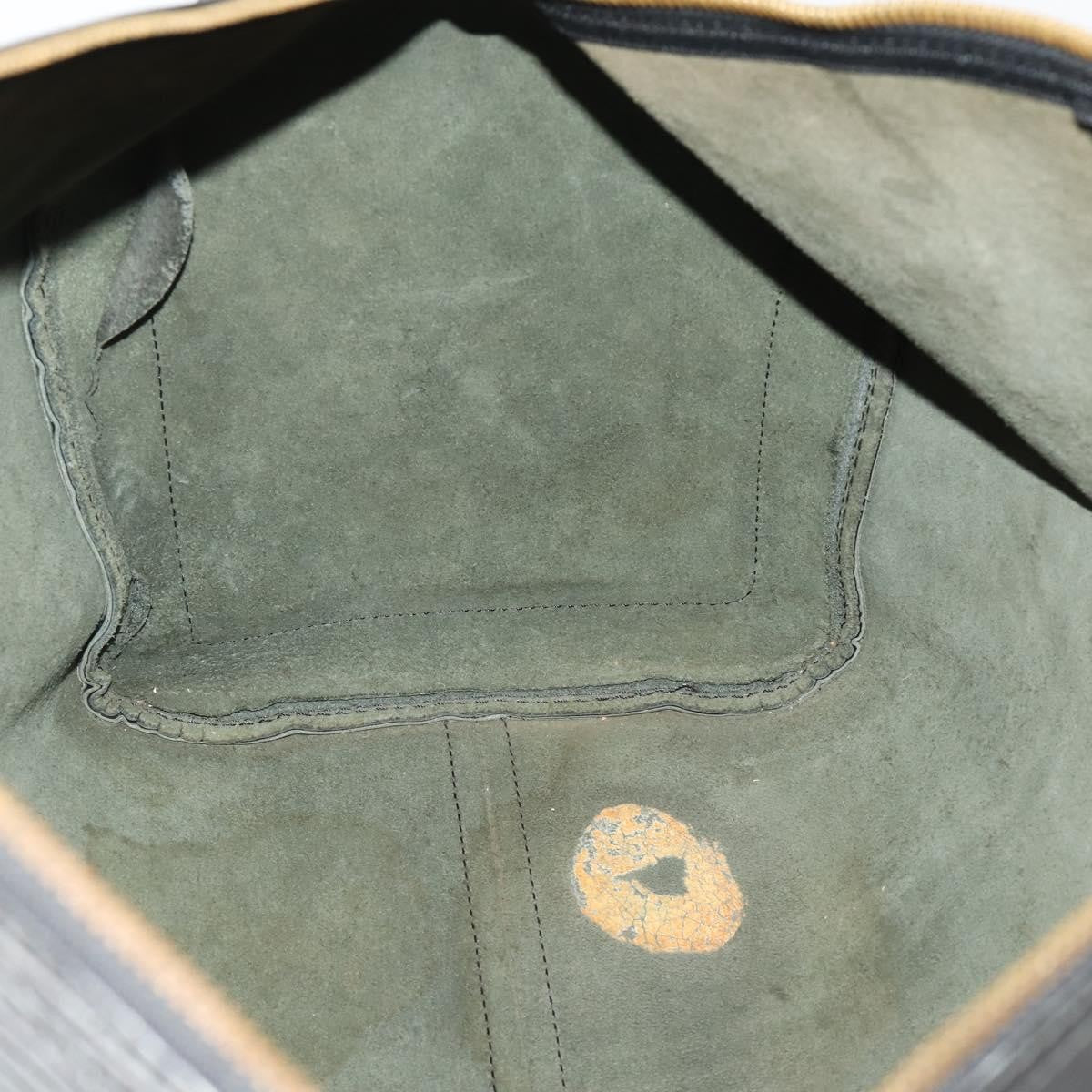 Louis Vuitton Keepall Epi Leather, Black, Leather, Travel Bag