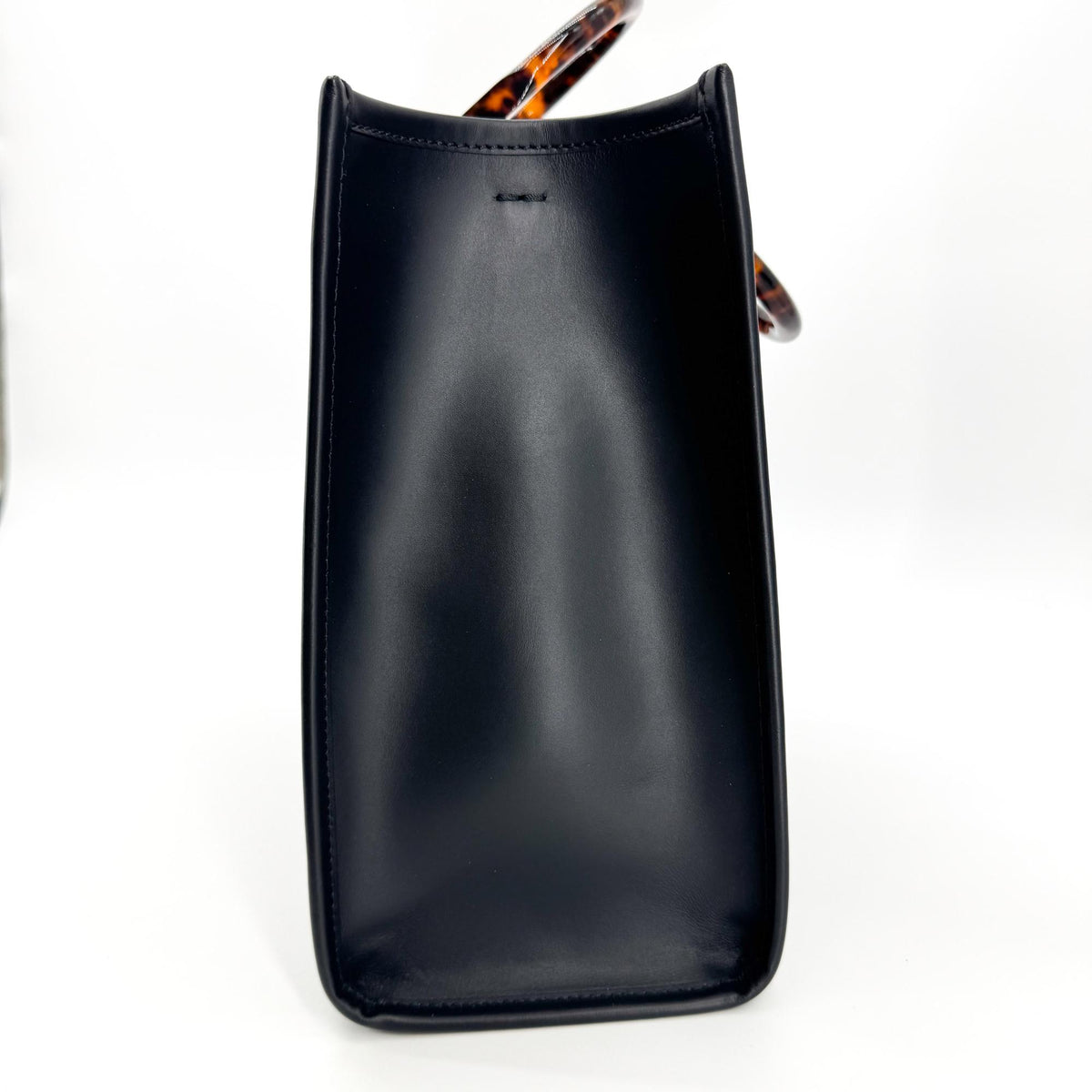Fendi Sunshine Shopper Leather, Black, Leather, Tote Bag