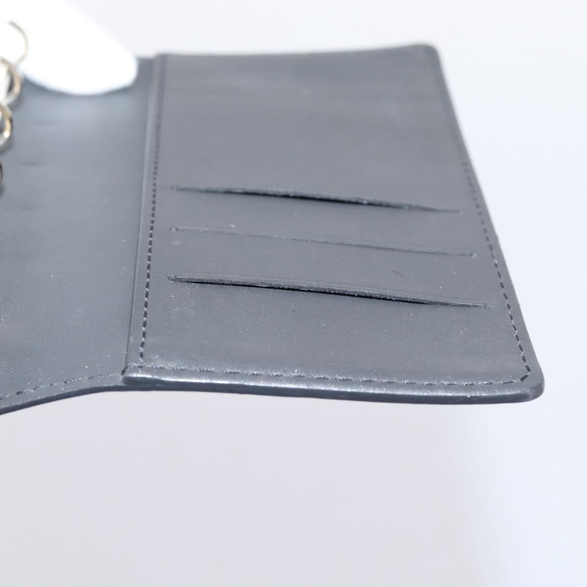 Louis Vuitton Agenda Cover Monogram Empreinte Leather, Gray, Canvas, Wallet