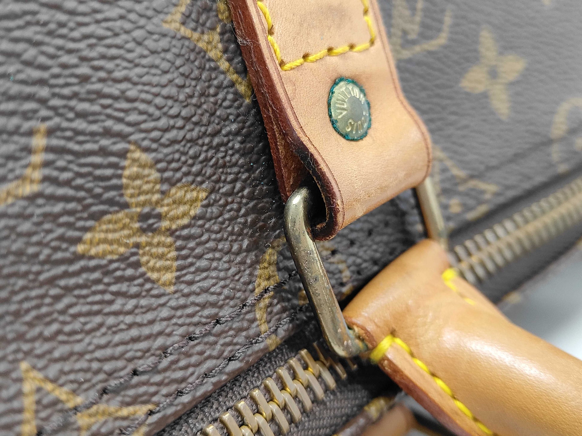 Louis Vuitton Keepall Bag Monogram Canvas, Brown, Canvas, Travel Bag