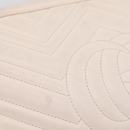 Gucci GG Marmont Multi-Use Matelasse Leather, White, Leather, Handbag