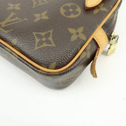 Louis Vuitton Pochette Marly Bandouliere Monogram Canvas, Brown, Canvas, Handbag