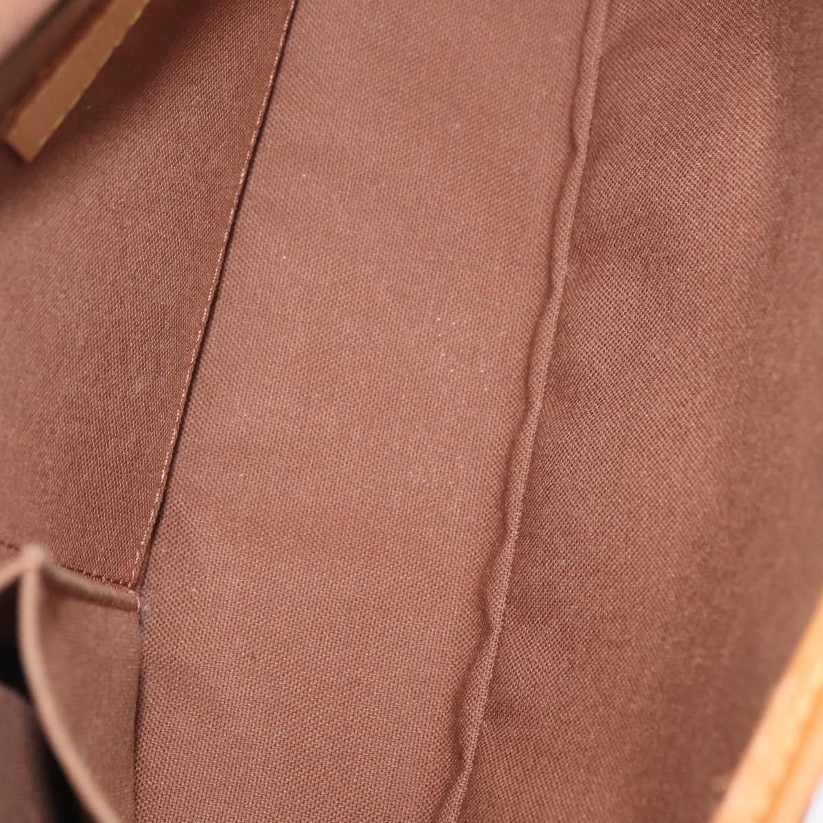 Louis Vuitton Sologne Monogram Canvas, Brown, Canvas, Handbag