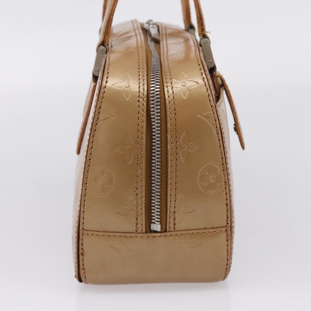 Louis Vuitton Mat Shelton Monogram Vernis, Brown, Patent Leather, Handbag