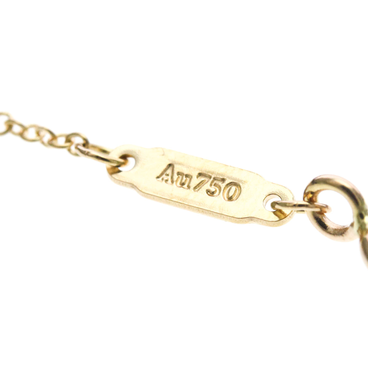Tiffany & Co. T Smile Pendant 18K Yellow Gold, Gold, Pink Gold, Necklace