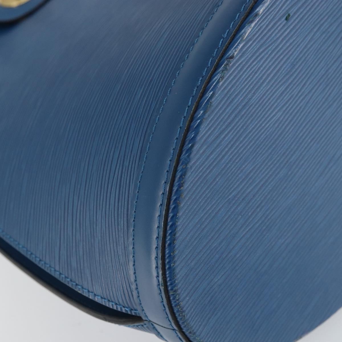 Louis Vuitton Cluny Epi Leather, Blue, Leather, Shoulder Bag