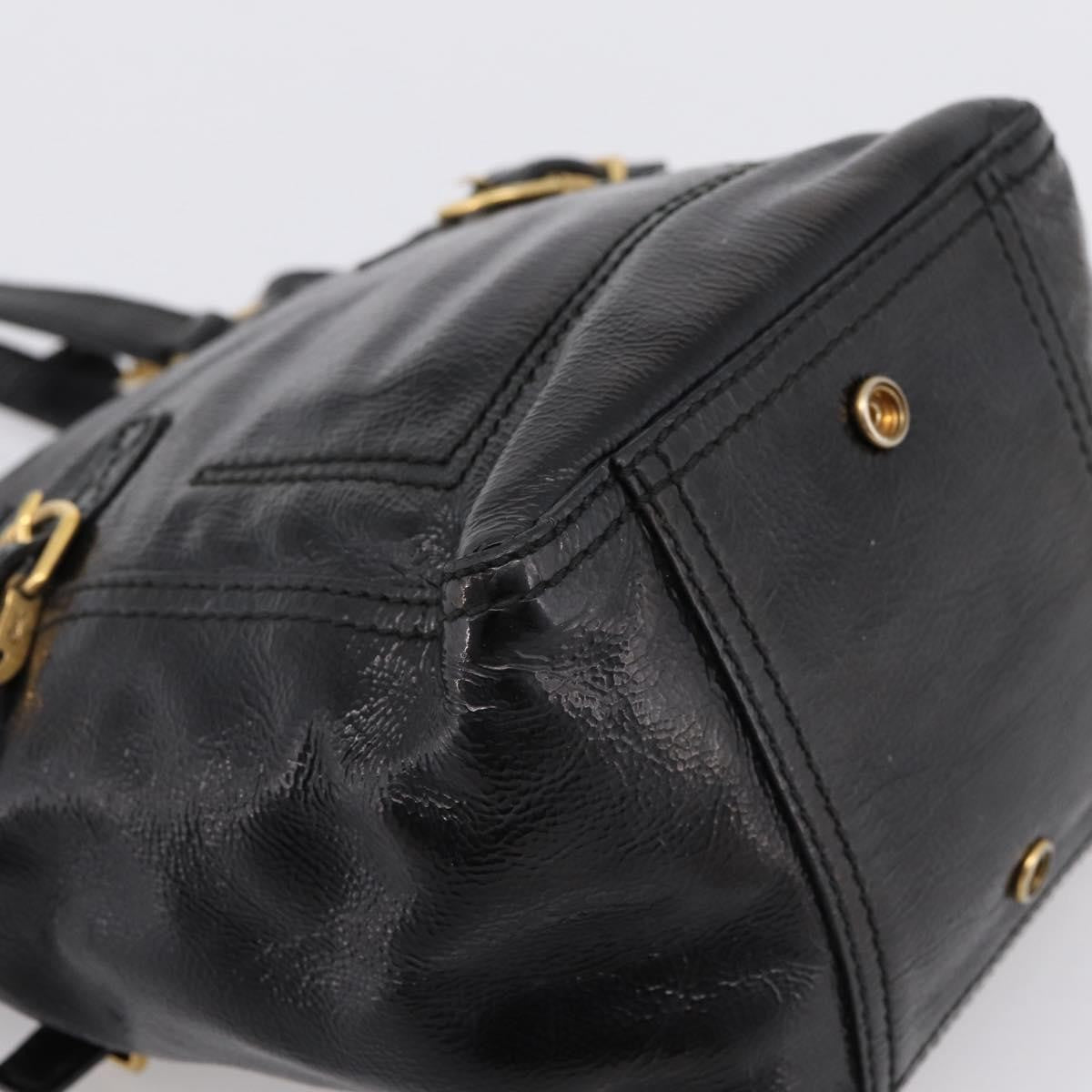Saint Laurent Downtown Patent, Black, Patent Leather, Tote Bag