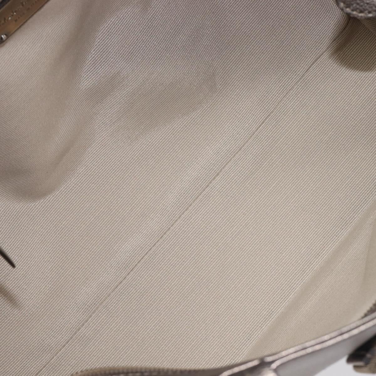 Salvatore Ferragamo Vala tote Leather, Silver, Leather, Tote Bag