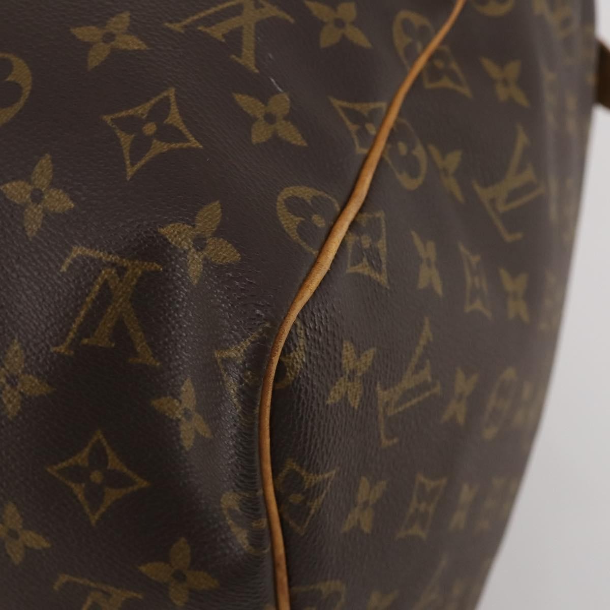 Louis Vuitton Keepall Monogram, Brown, Canvas, Travel Bag