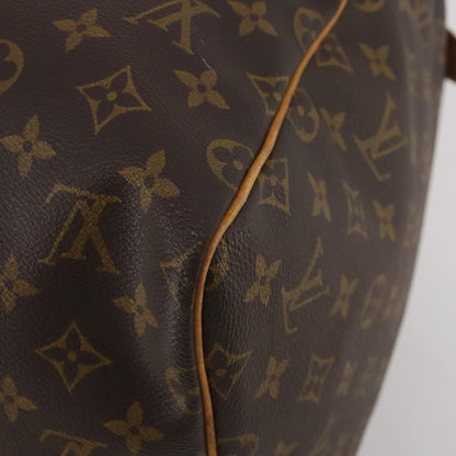 Louis Vuitton Keepall Monogram, Brown, Canvas, Travel Bag