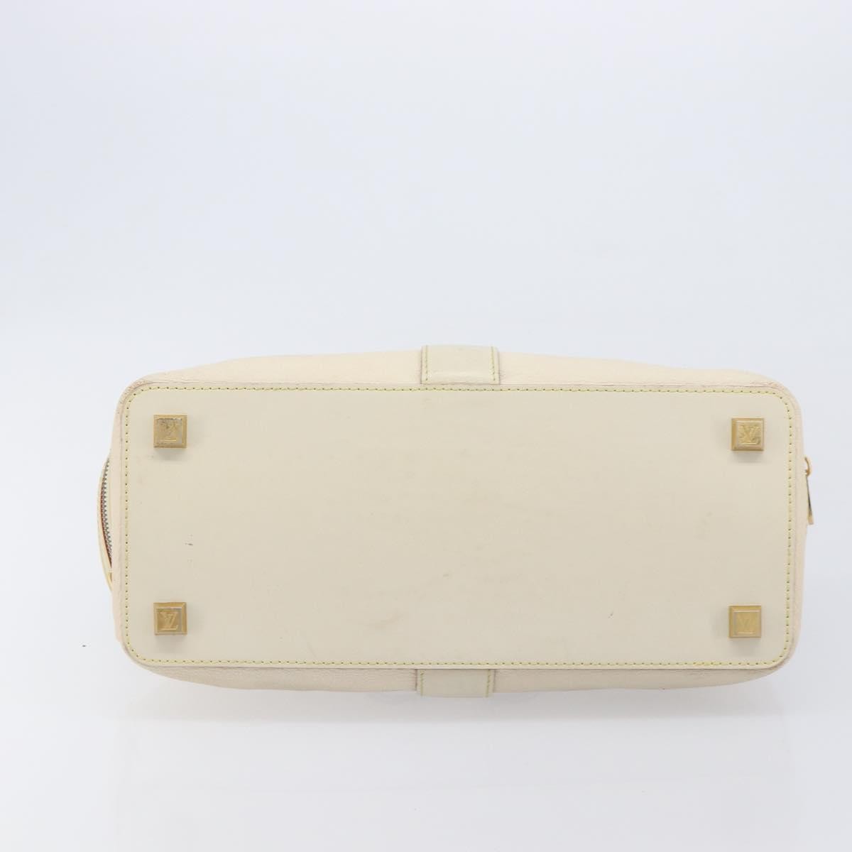 Louis Vuitton Suhali L'Ingenieux Leather, White, Leather, Handbag