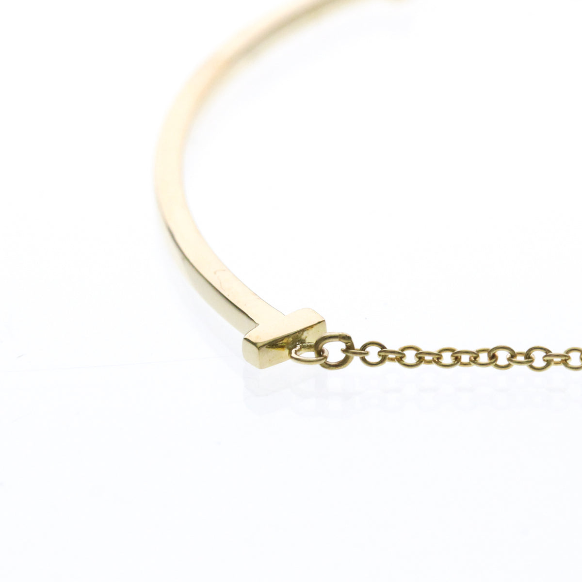 Tiffany & Co. T Smile Pendant 18K Yellow Gold, Gold, Yellow Gold, Necklace