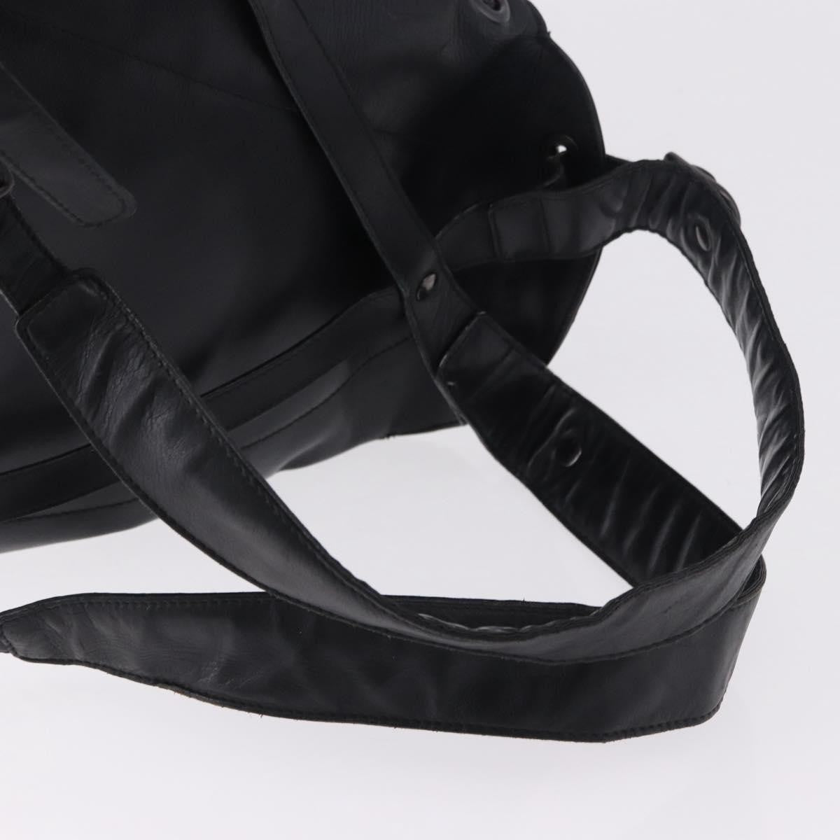 Bottega Veneta Intrecciato Leather, Black, Leather, Backpack