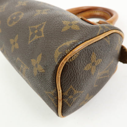 Louis Vuitton Speedy Mini HL Monogram Canvas, Brown, Canvas, Handbag