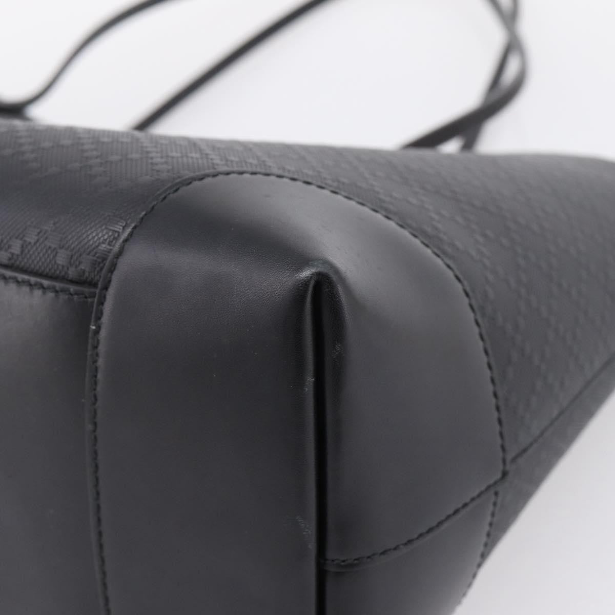Gucci Bright Diamante Leather, Black, Leather, Tote Bag