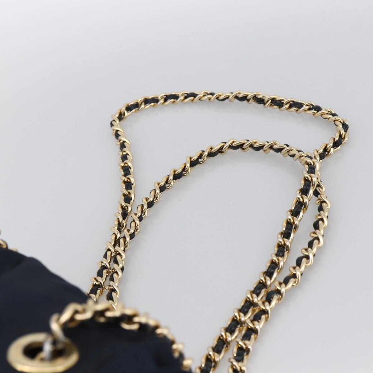 Prada Re-Edition 1995 Chain Quilted Re-Nylon, Navy, Nylon, Tote Bag