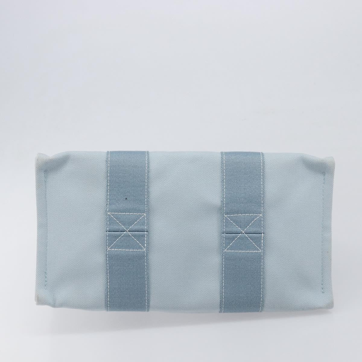 Hermes Bora Bora Toile, Blue, Canvas, Tote Bag