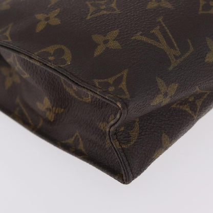 Louis Vuitton Toiletry Pouch Monogram Canvas, Brown, Canvas, Clutch